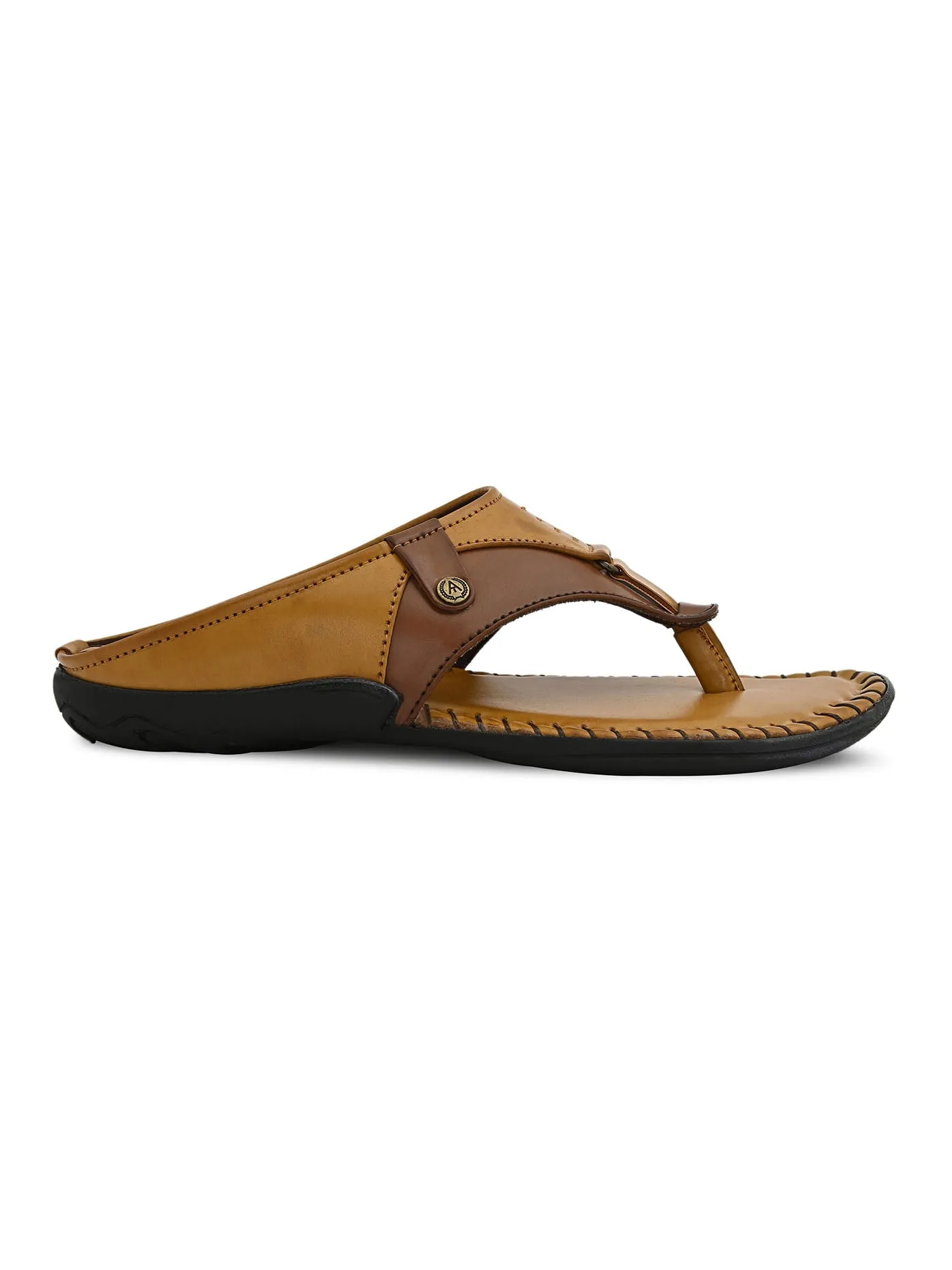 Alberto Torresi Men Tan Outdoor Slippers