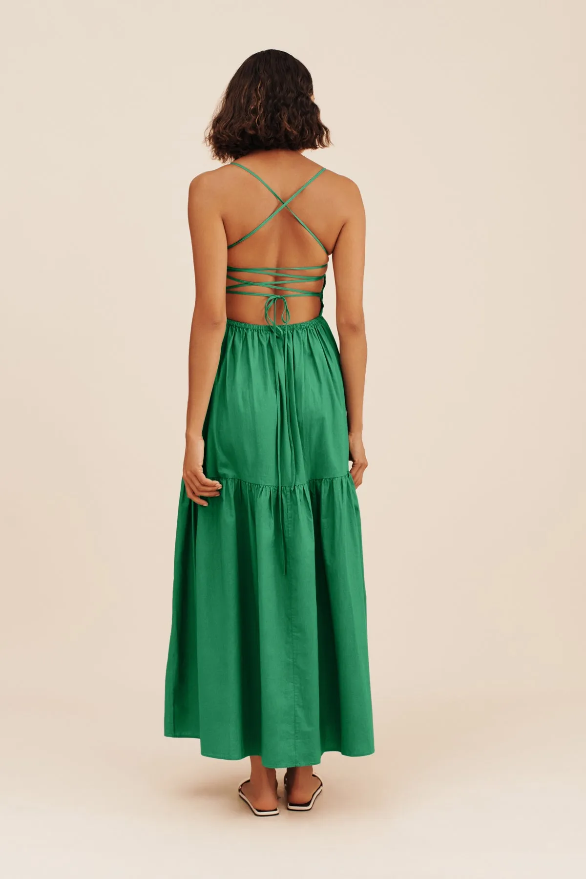 ALEXIS DRESS - TOPAZ GREEN