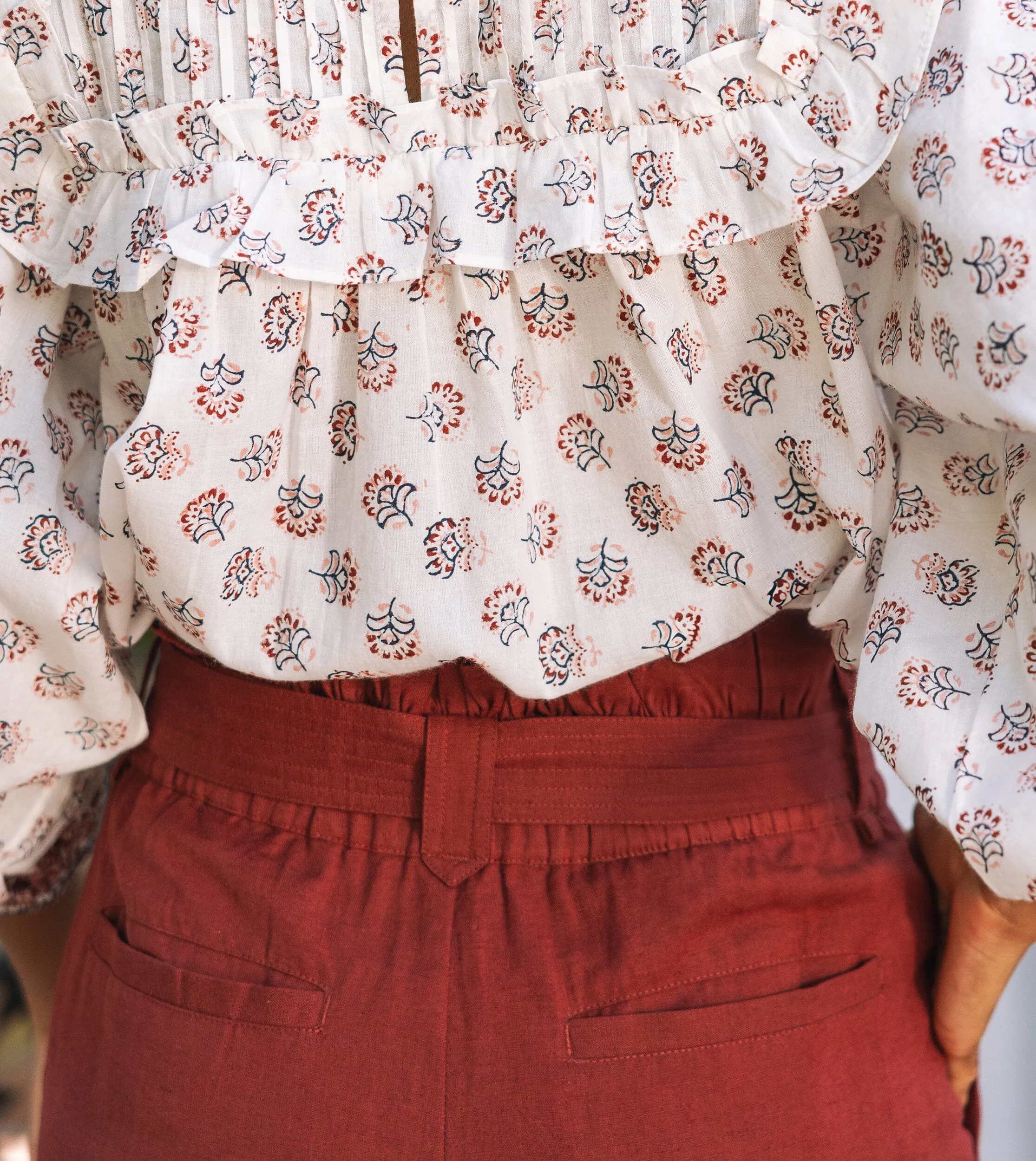 Althea Pant | Vintage Rust