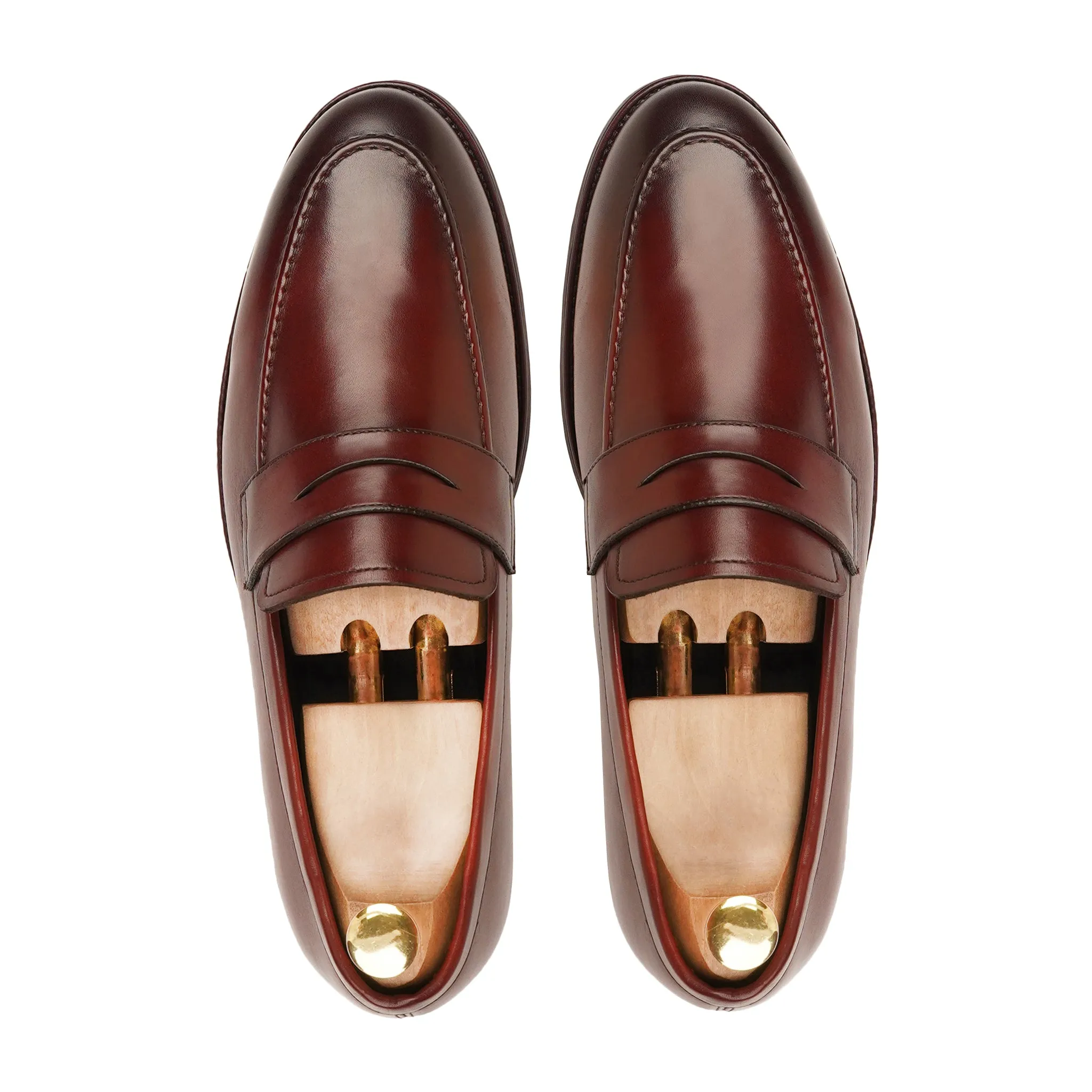 ALTON - OXBLOOD LOAFER