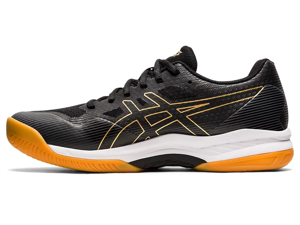 Asics Gel Court Hunter 2 Badminton Shoes - Black/Carrier Grey