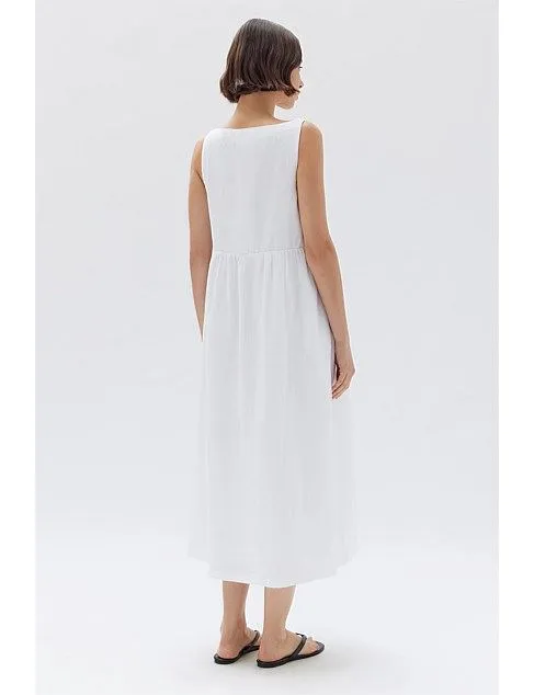 Assembly Label Anouk Linen Dress - White