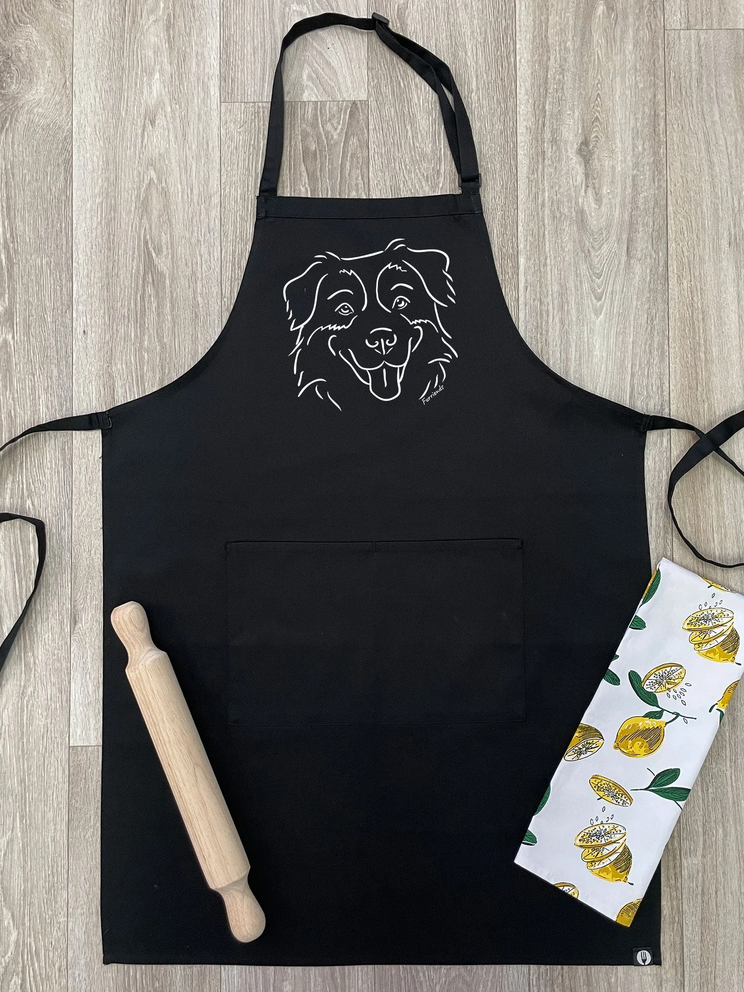 Australian Shepherd Bib Apron