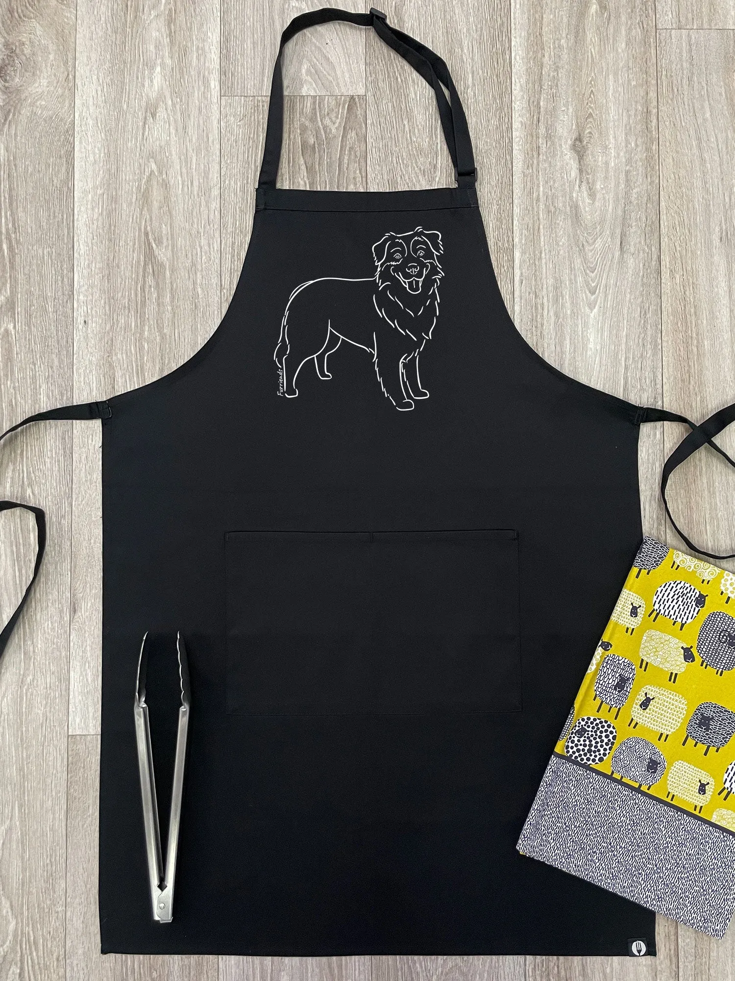 Australian Shepherd Bib Apron