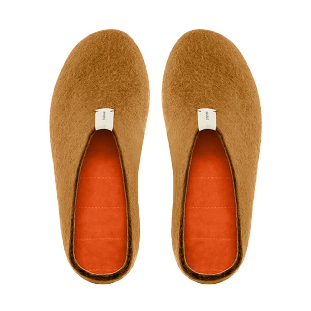 Baabuk Mel Wool Slippers Moka