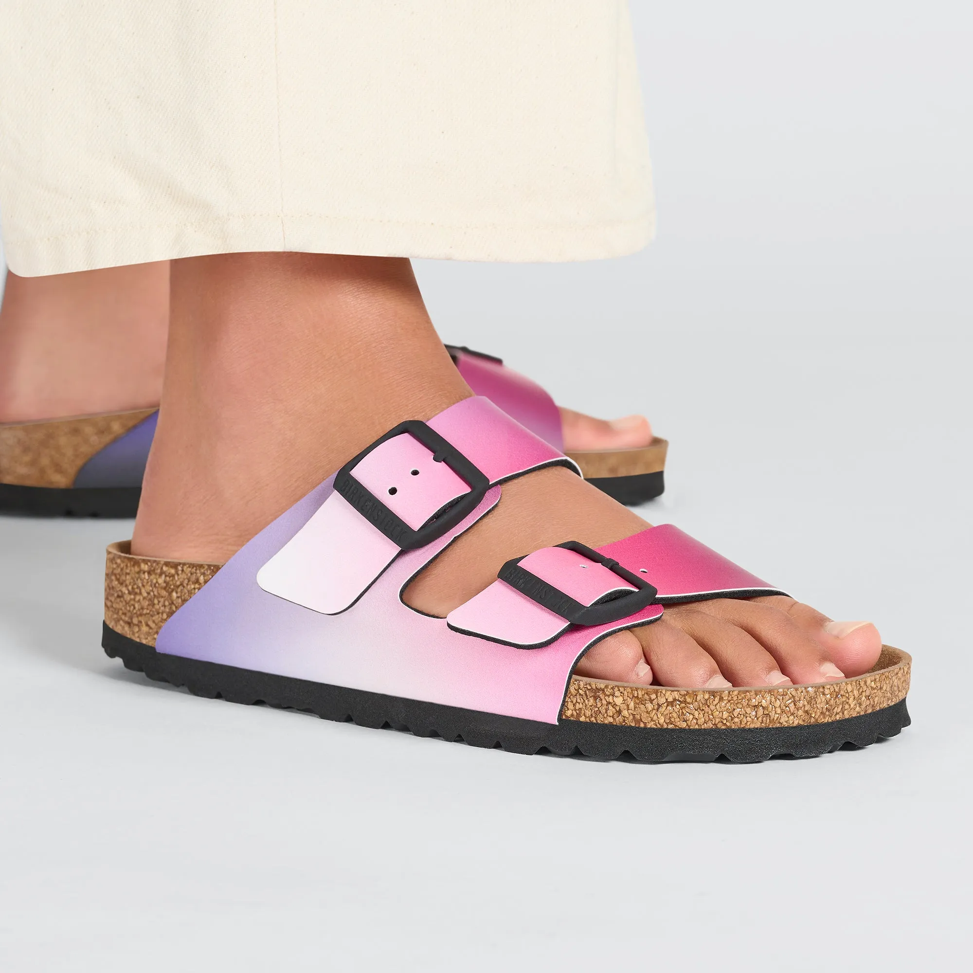 BIRKENSTOCK - ARIZONA 1025273 - OMBRE PINK/PURPLE