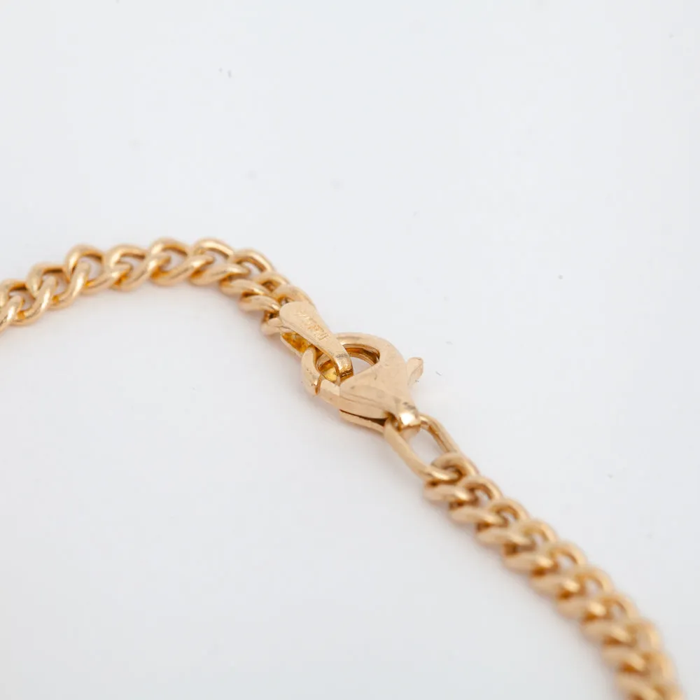 Black Diamond Cuban Link Bracelet