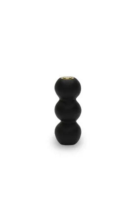 BUBBLE Medium Candleholder in Black