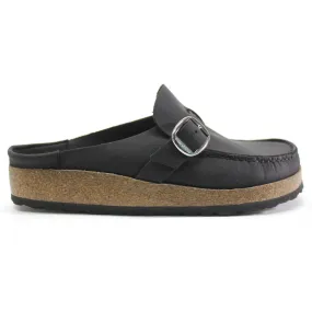 Buckley Oiled Leather Unisex Clogs Sandals