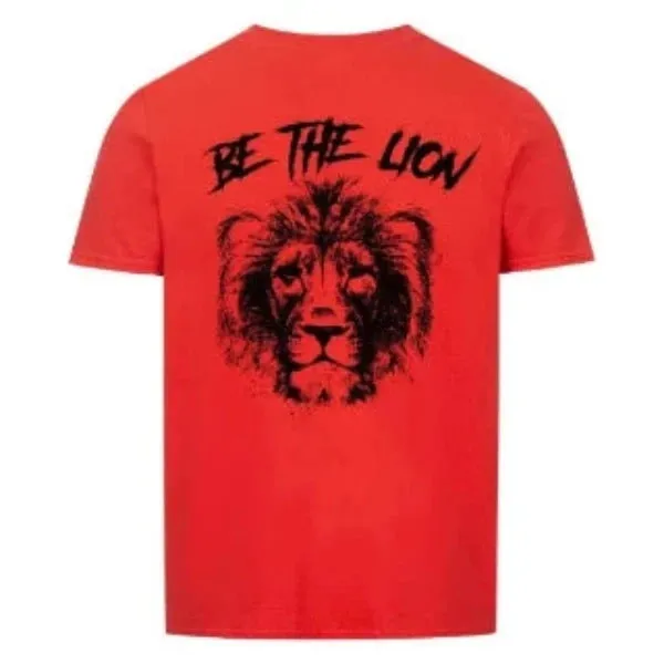 Bulldogs Basic T-Shirt Unisex Rückendruck/Be The Lion