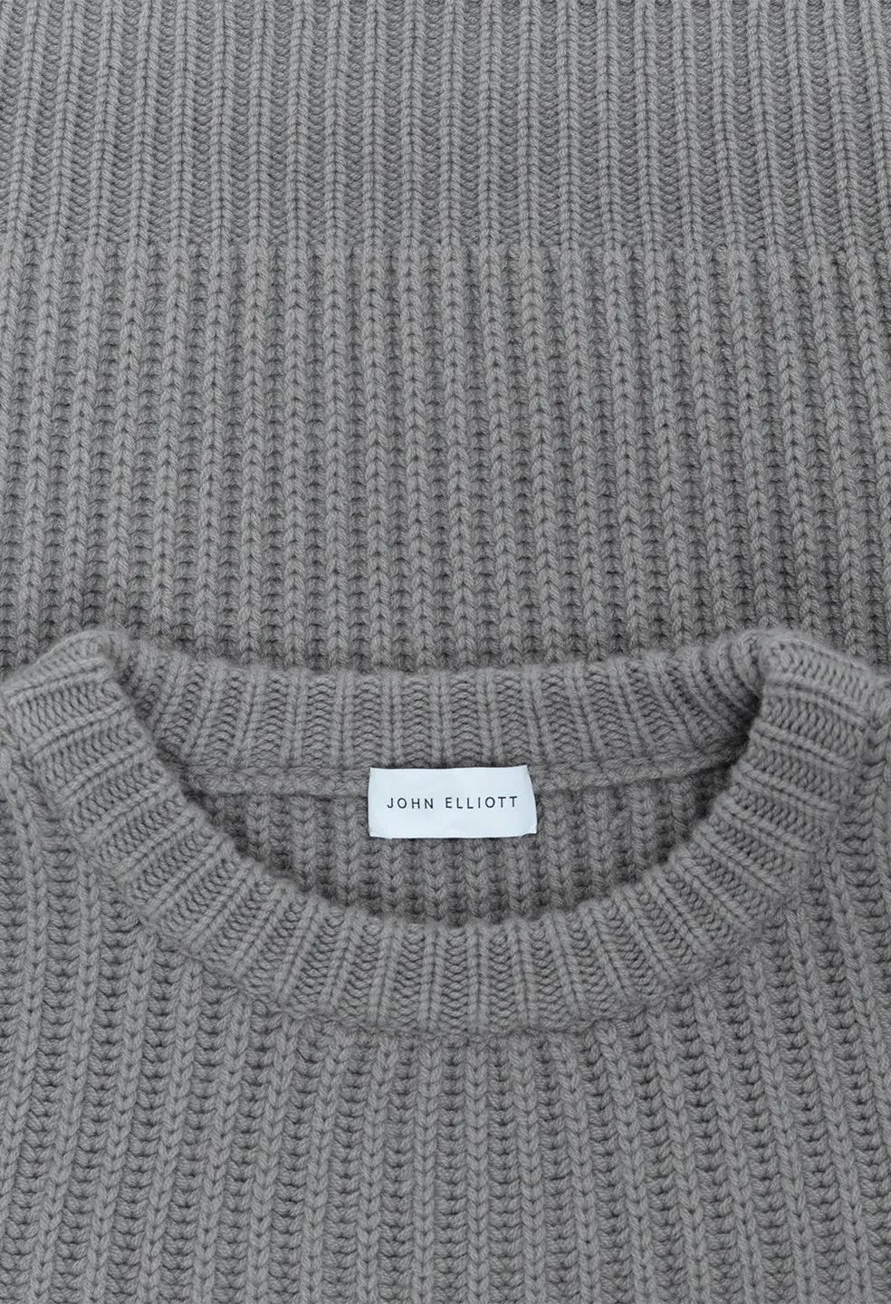 Capri Cashmere Crew / Smoke