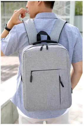 Casual Business Men Bag Notebook Backpack