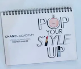 Chanel Academy Collectors 2015 Spring Summer Business Planner Catalog