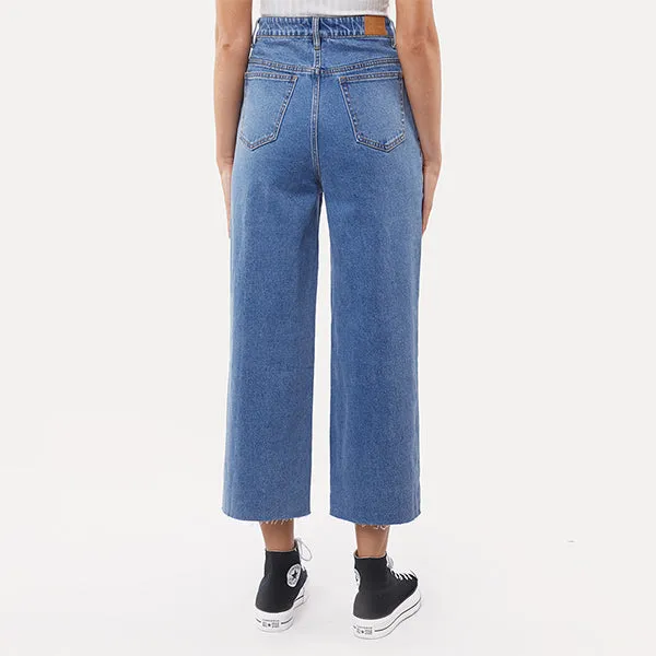 Charlie High Rise Wide Leg Jean - Heritage Blue