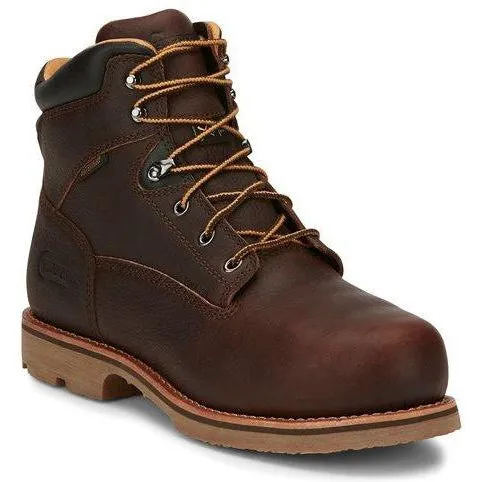 Chippewa Men's Serious  6 Comp Toe WP Metguard Lace-Up Work Boot - 72301