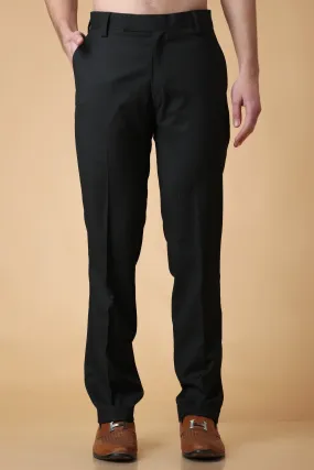 Classic Black Stretch Trousers