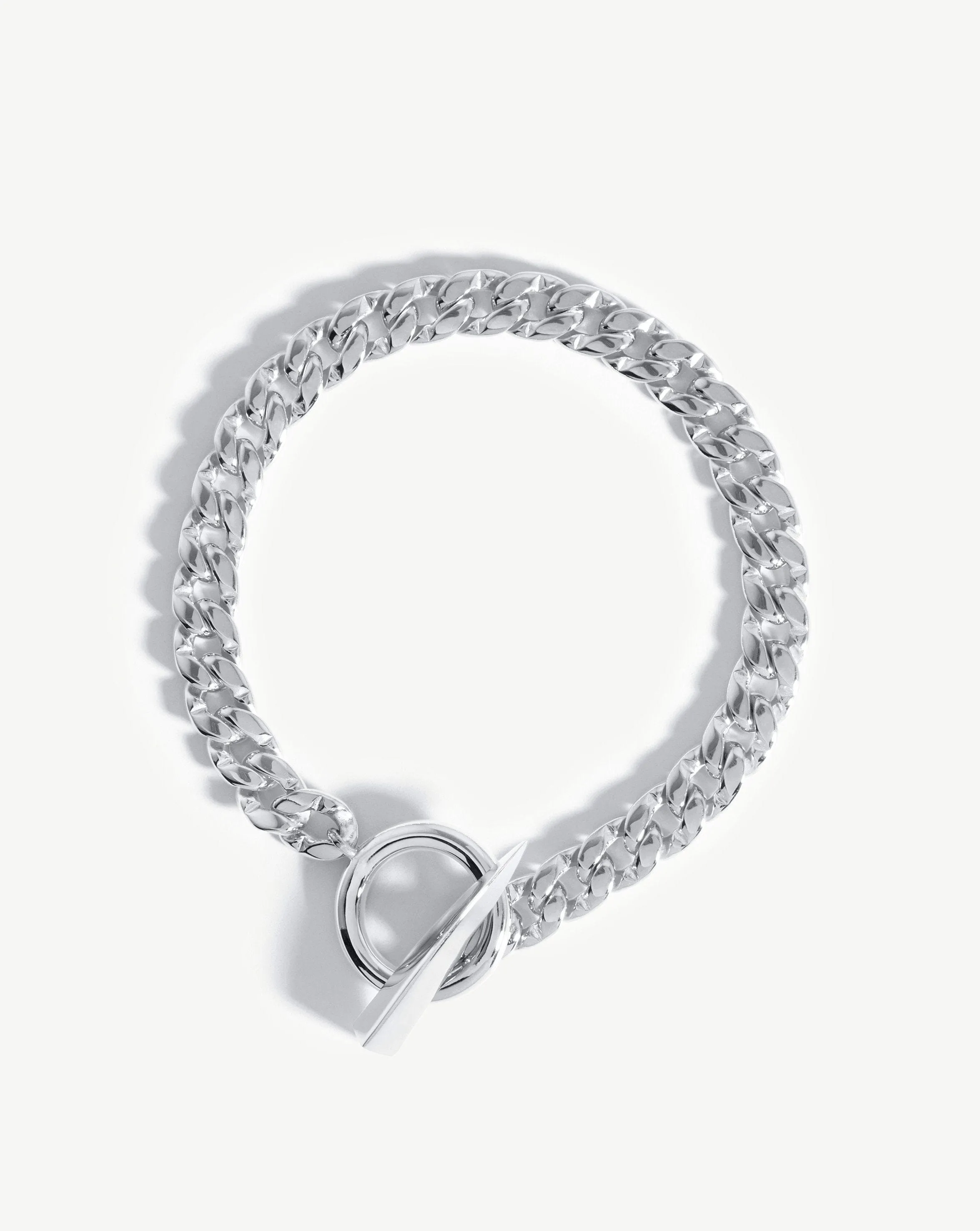 Claw T-Bar Chain Bracelet