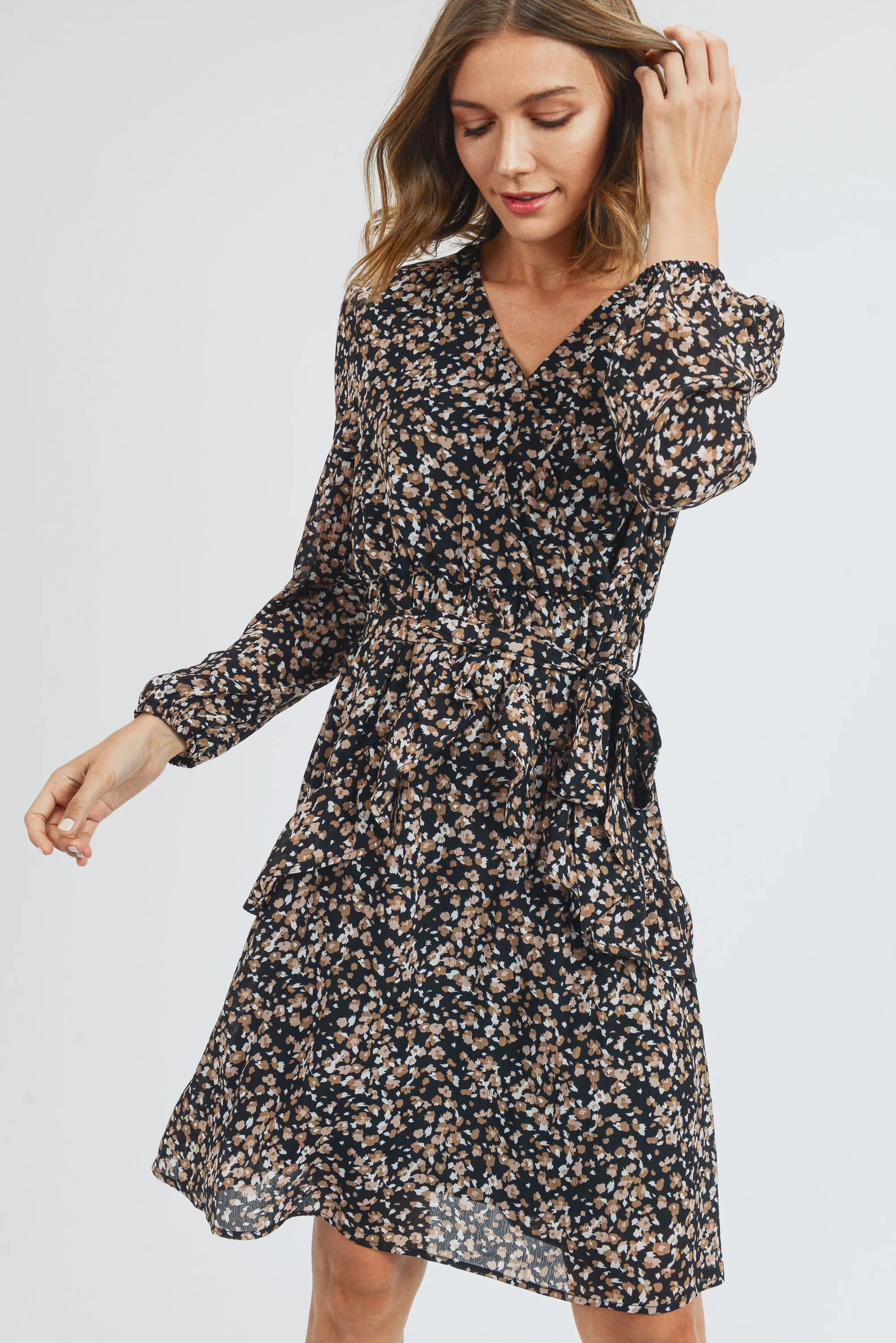 Collette Floral Flare Dress