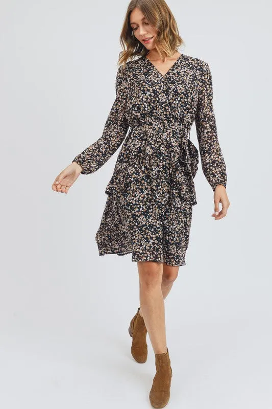 Collette Floral Flare Dress