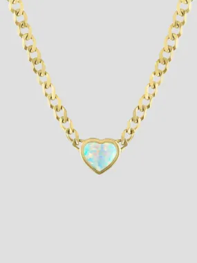 Cooper Heart Pendant Necklace