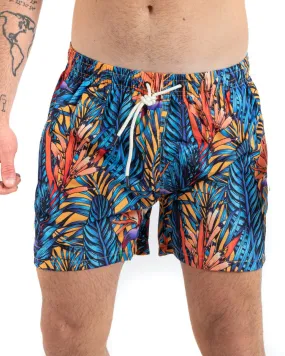 Costume Da Bagno Boxer Summer Pantaloncini Elastico Fantasia Multicolore GIOSAL-SU1127A