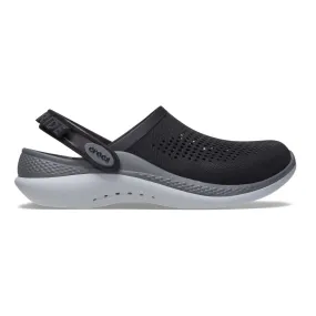 Crocs sabot slipper for men and women LiteRide 360° Clog 206708 0DD black-grey 