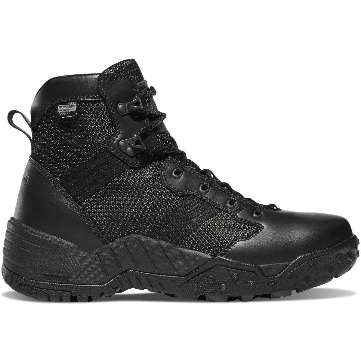 Danner Men's Scorch 6 Waterproof Side Zip Duty Boot -Black- 25731