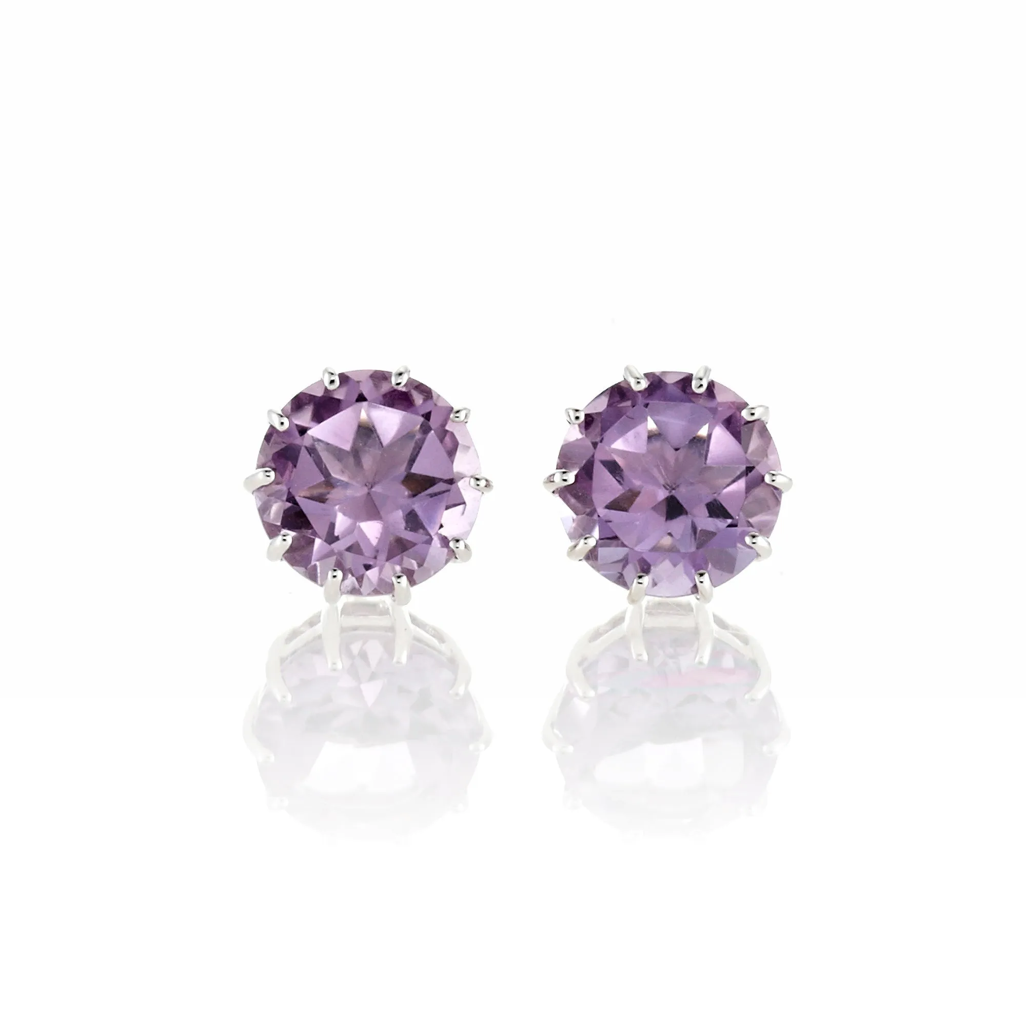 Dottie Earrings in Amethyst