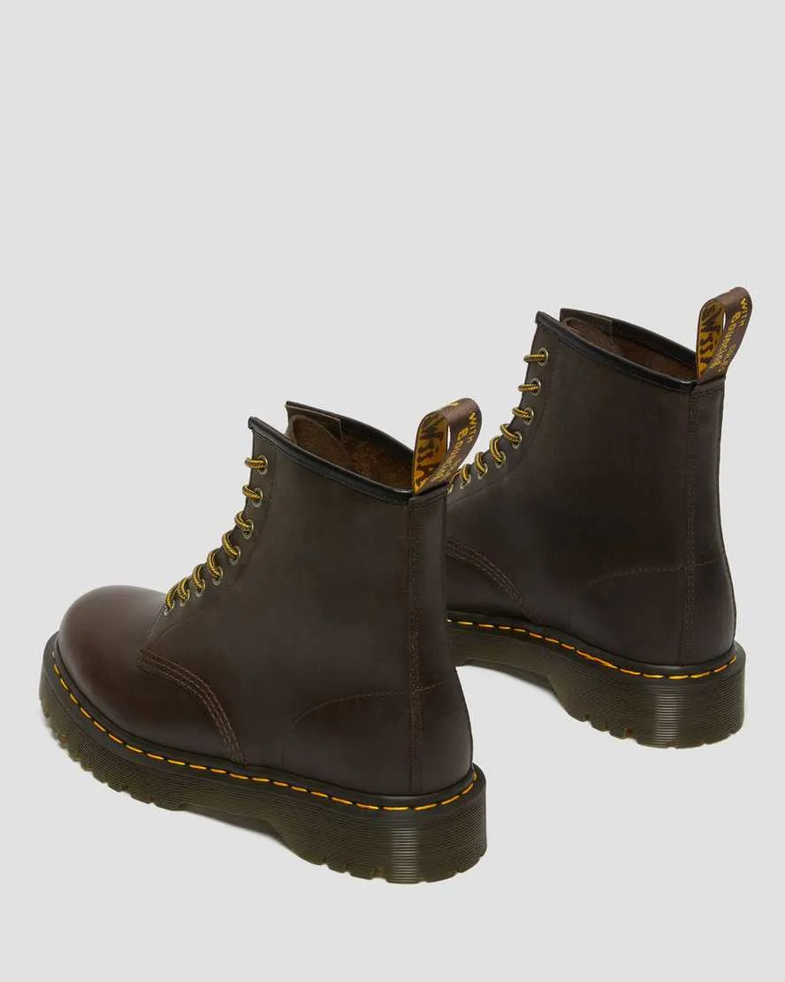 Dr. Martens amphibian 1460 Bex in Crazy Horse leather 27894201 dark brown 