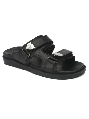 Genuine Leather Comfortable Fashionable Sandal with accent