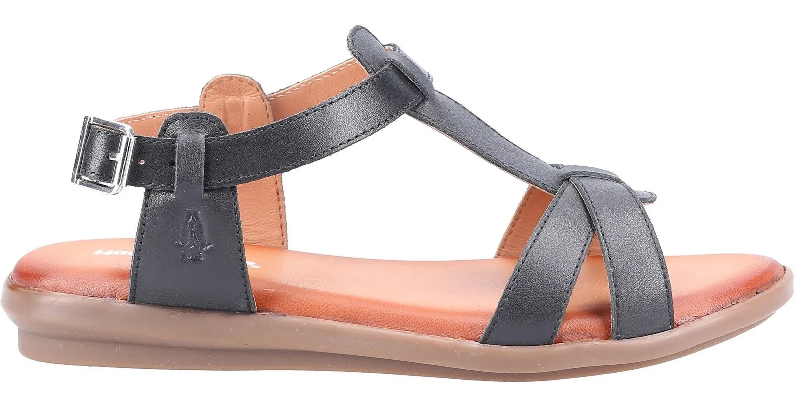 Hush Puppies Kate Womens Leather T-Bar Sandal