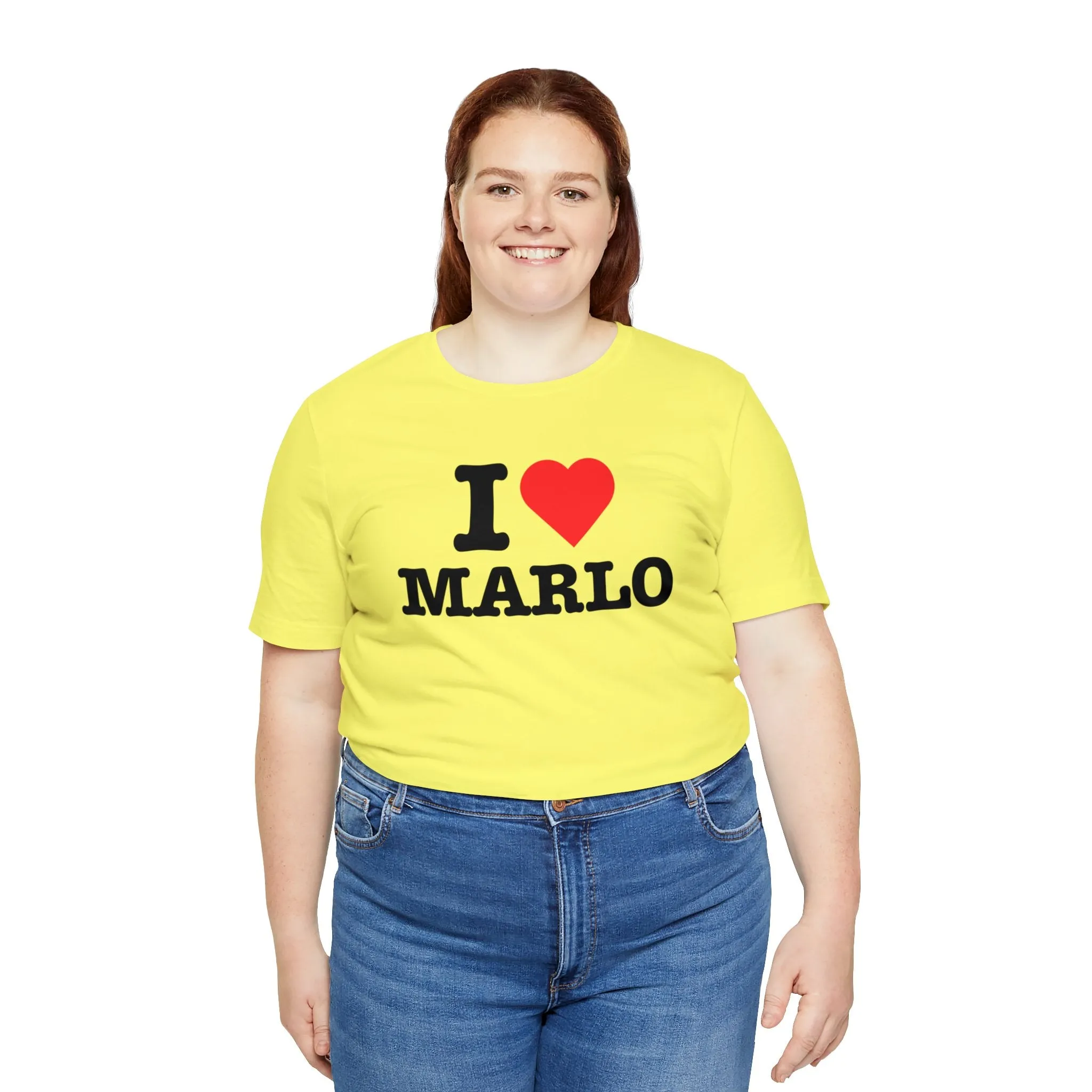 I Heart Marlo - Unisex Jersey Short Sleeve T-Shirt