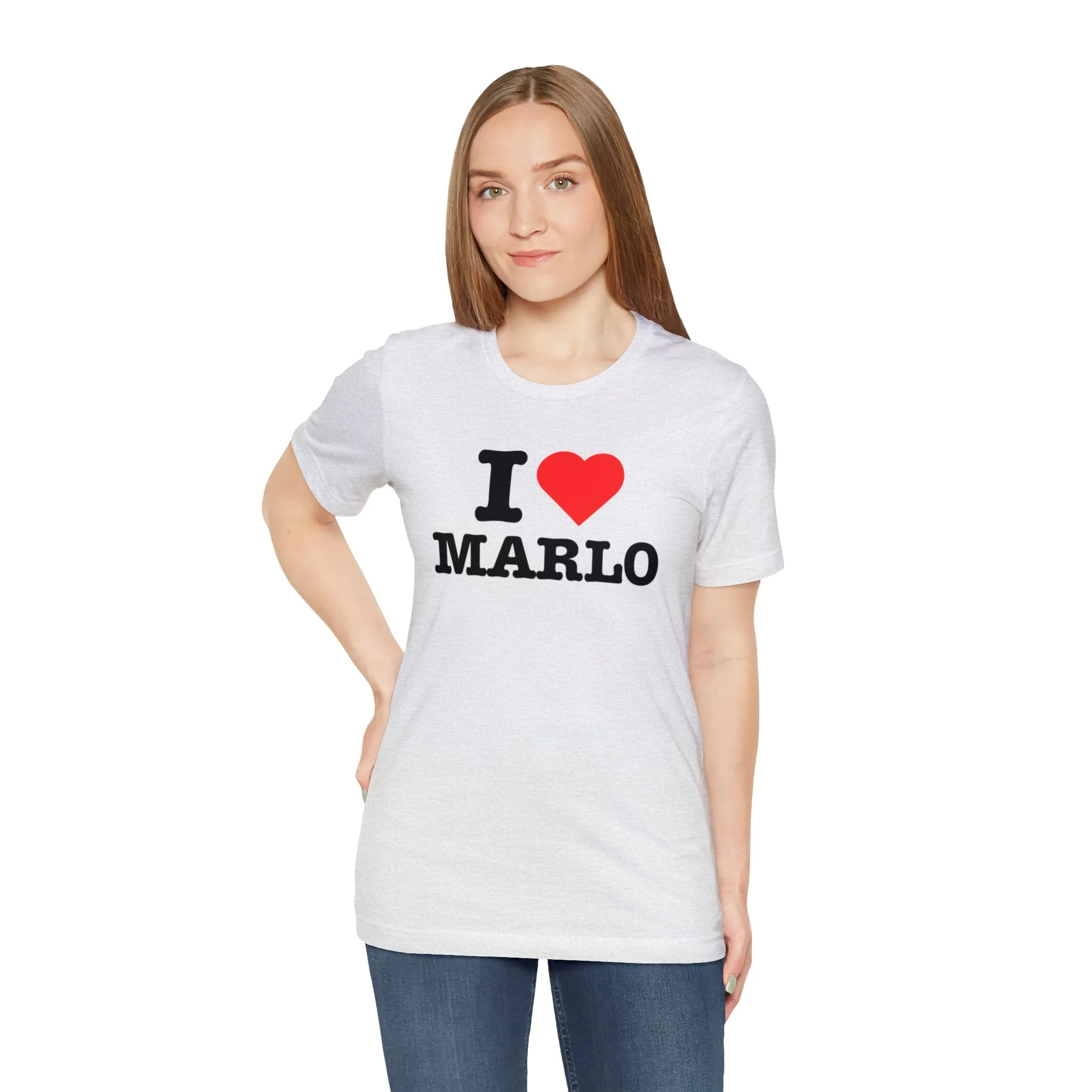 I Heart Marlo - Unisex Jersey Short Sleeve T-Shirt