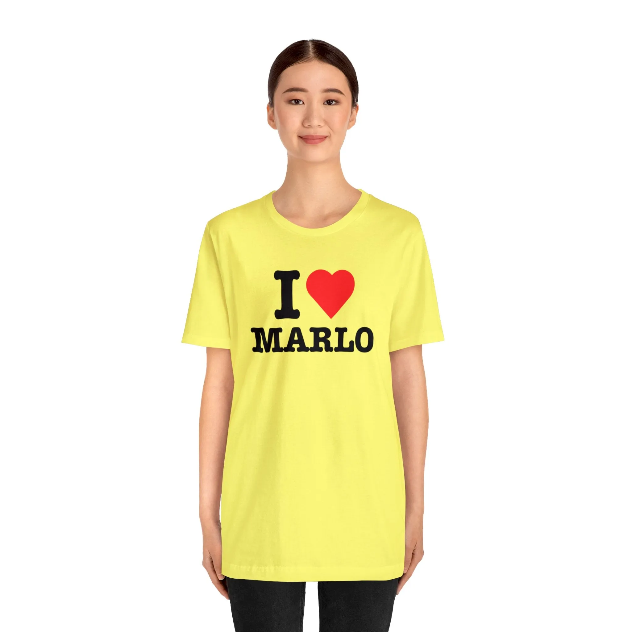 I Heart Marlo - Unisex Jersey Short Sleeve T-Shirt