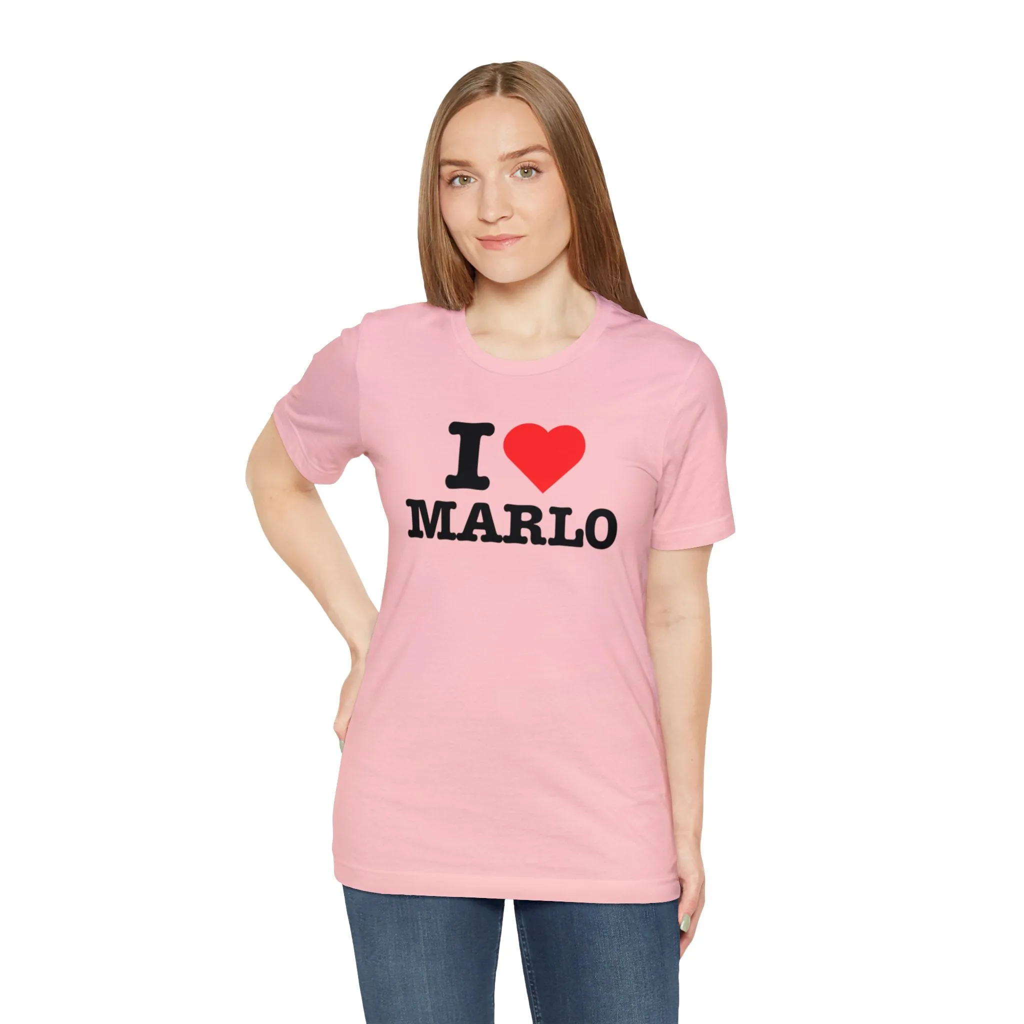 I Heart Marlo - Unisex Jersey Short Sleeve T-Shirt