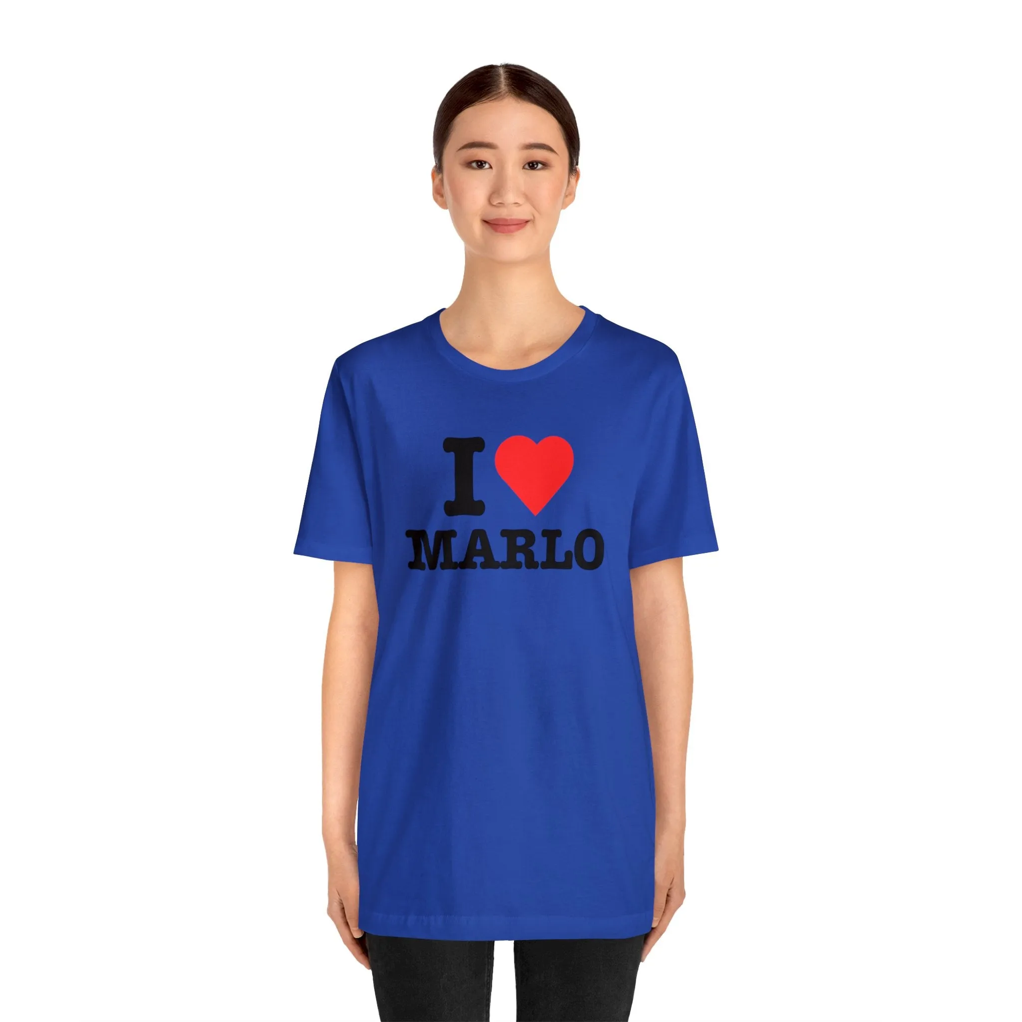 I Heart Marlo - Unisex Jersey Short Sleeve T-Shirt