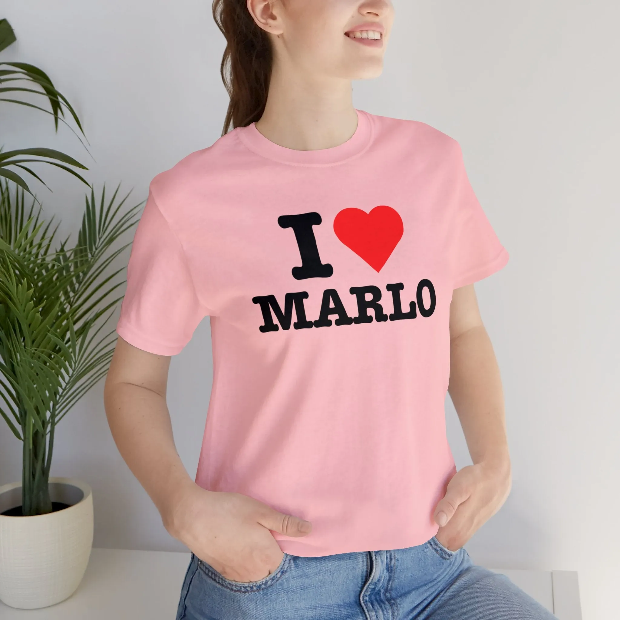 I Heart Marlo - Unisex Jersey Short Sleeve T-Shirt