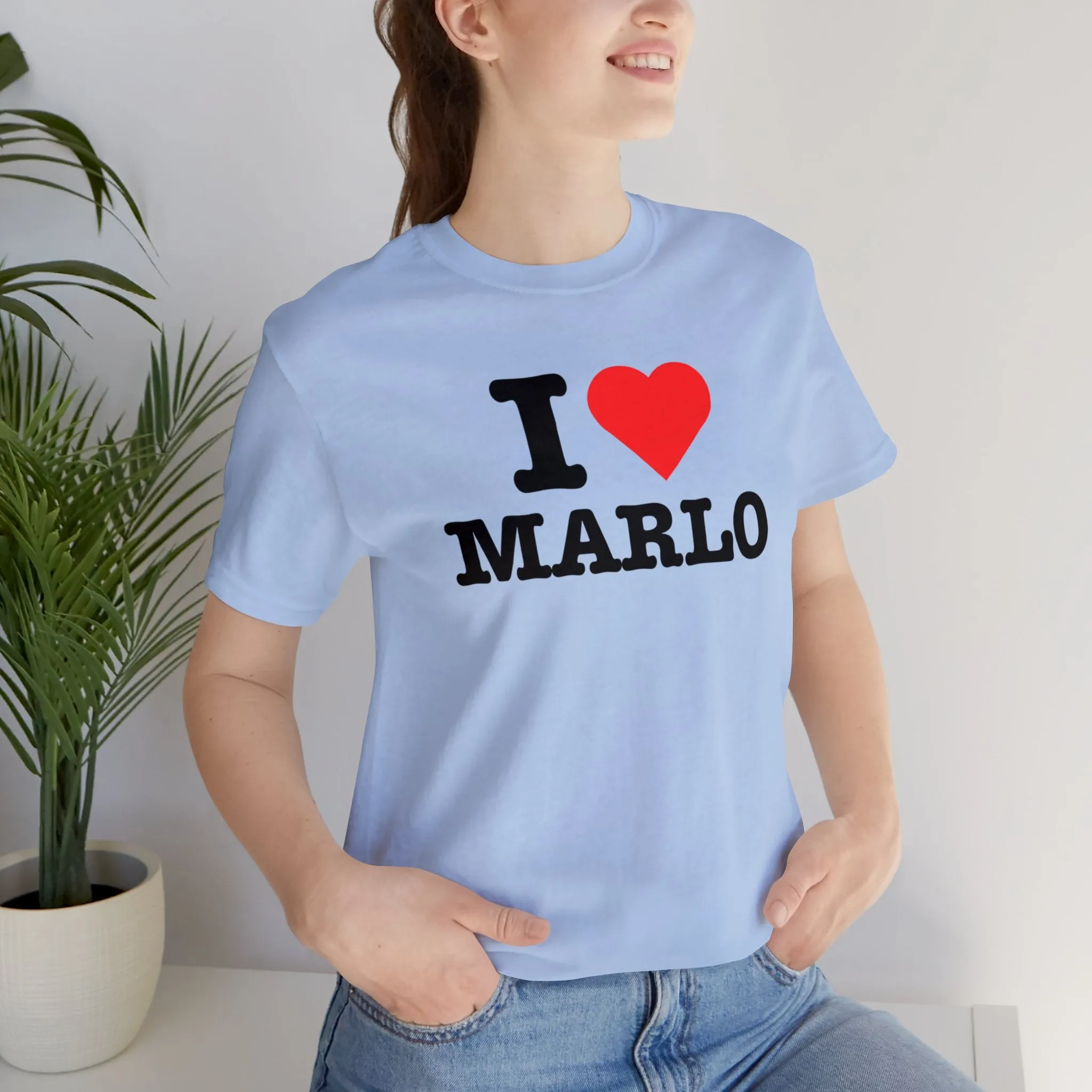 I Heart Marlo - Unisex Jersey Short Sleeve T-Shirt