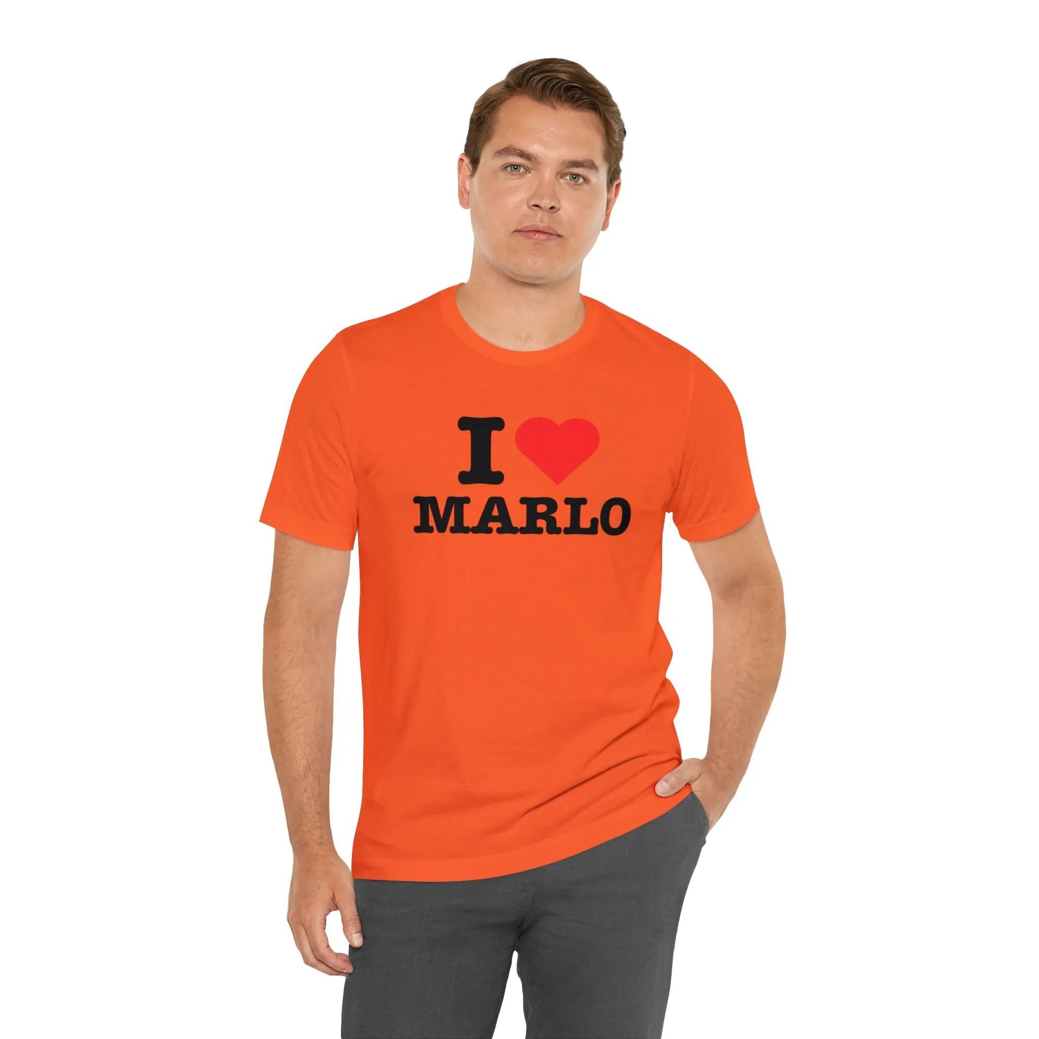 I Heart Marlo - Unisex Jersey Short Sleeve T-Shirt