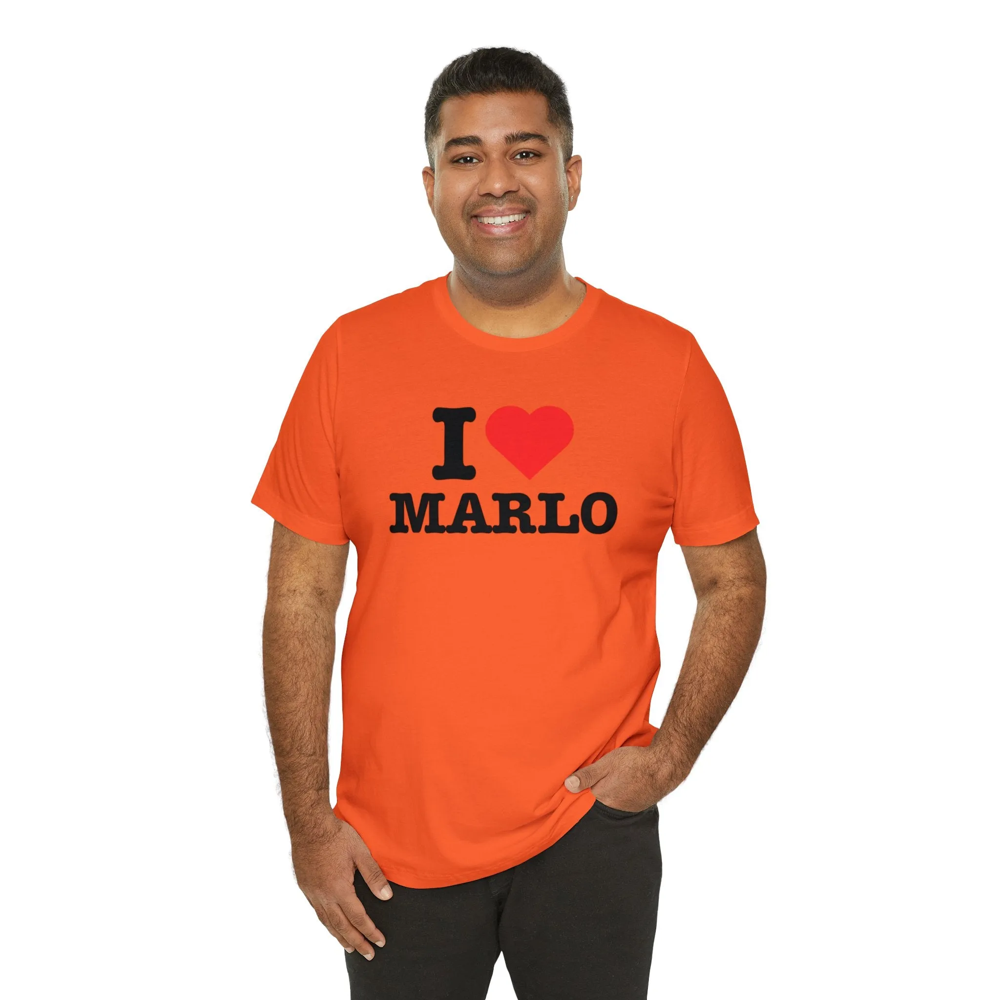 I Heart Marlo - Unisex Jersey Short Sleeve T-Shirt