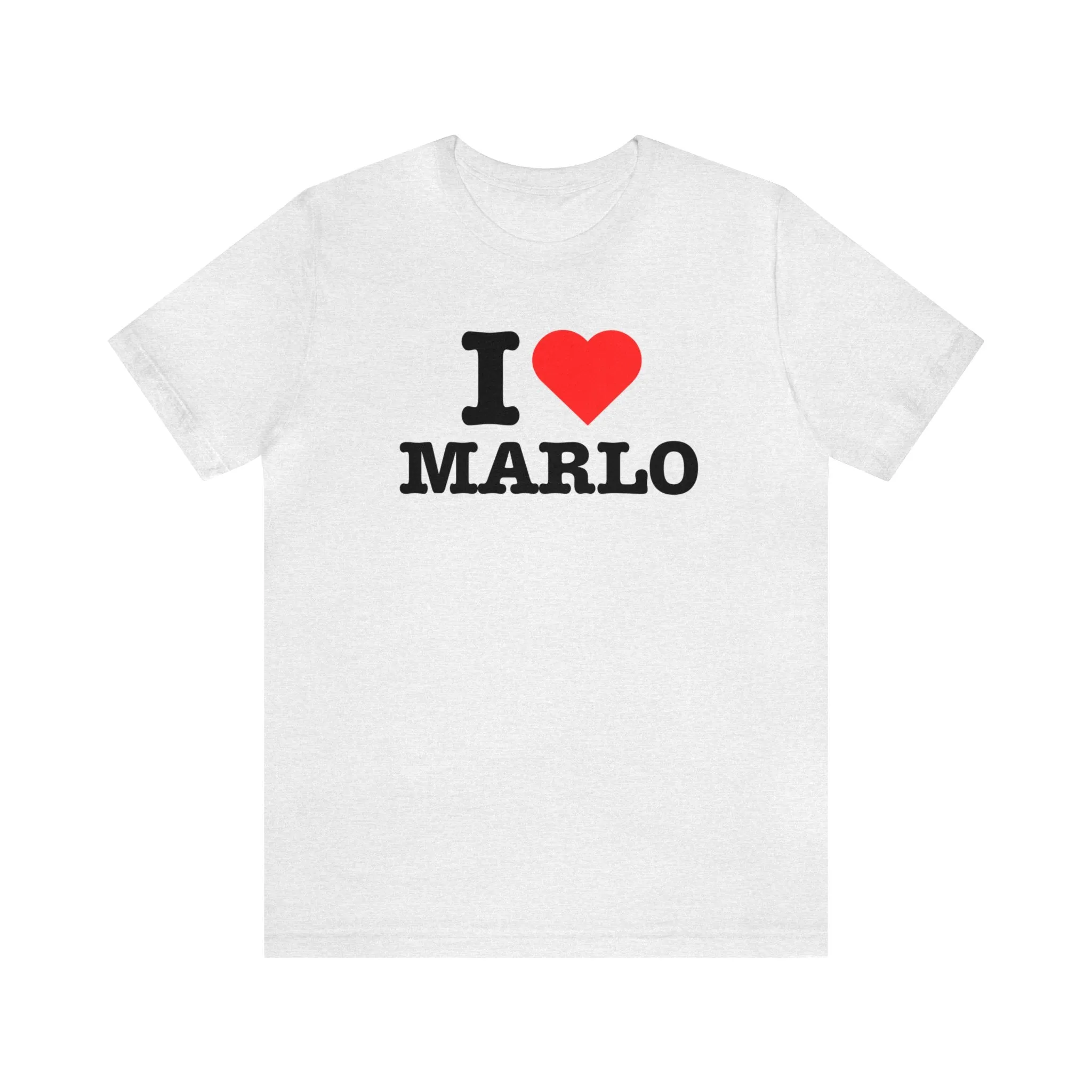 I Heart Marlo - Unisex Jersey Short Sleeve T-Shirt