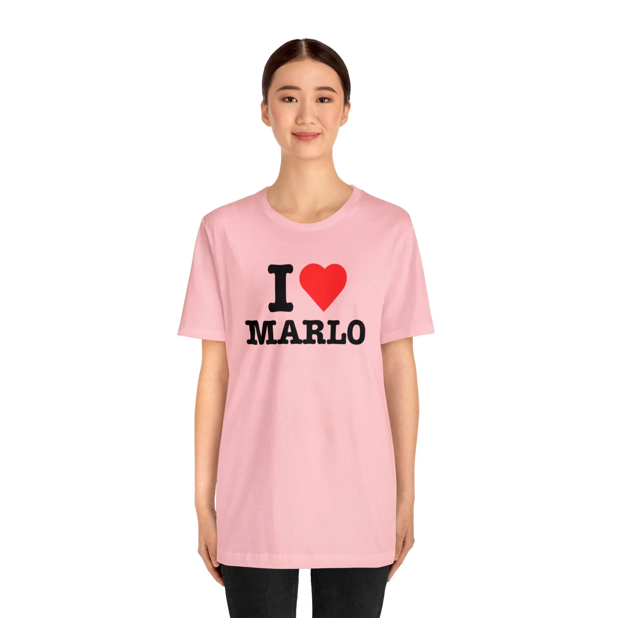 I Heart Marlo - Unisex Jersey Short Sleeve T-Shirt