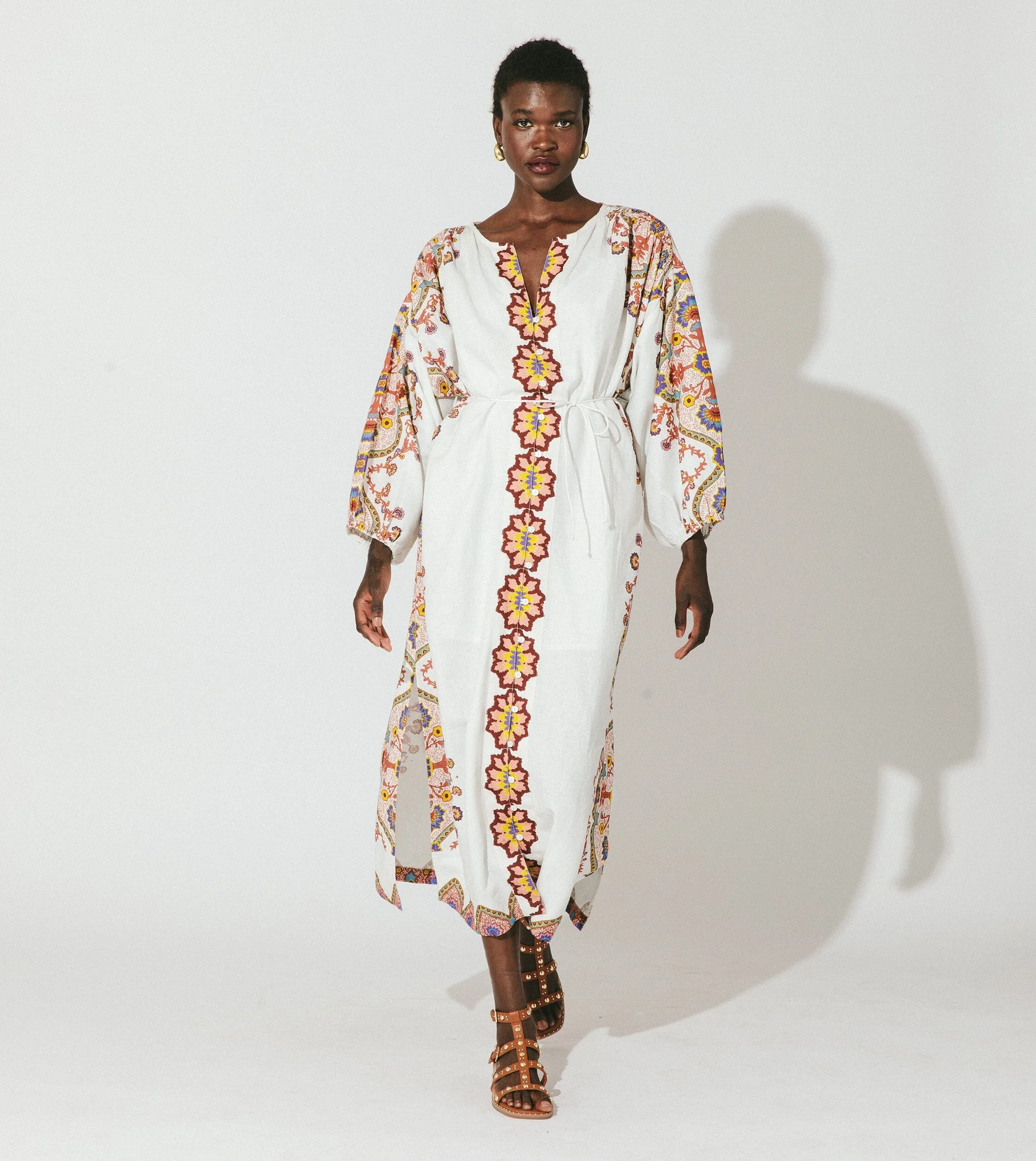 Kaila Midi Kaftan | Lagos