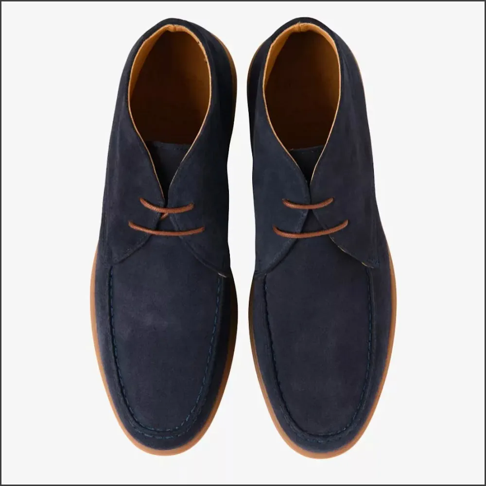 Loake Amalfi Navy Suede*