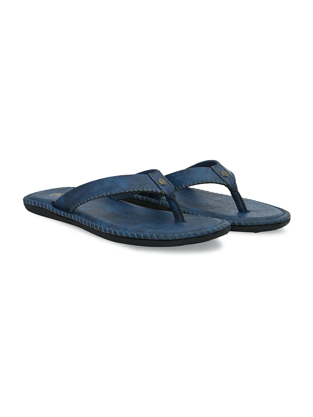 Loco Men's Blue Slipper