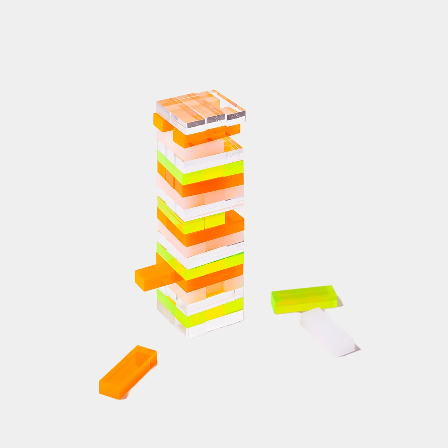 Mini Lucite Jumbling Tower