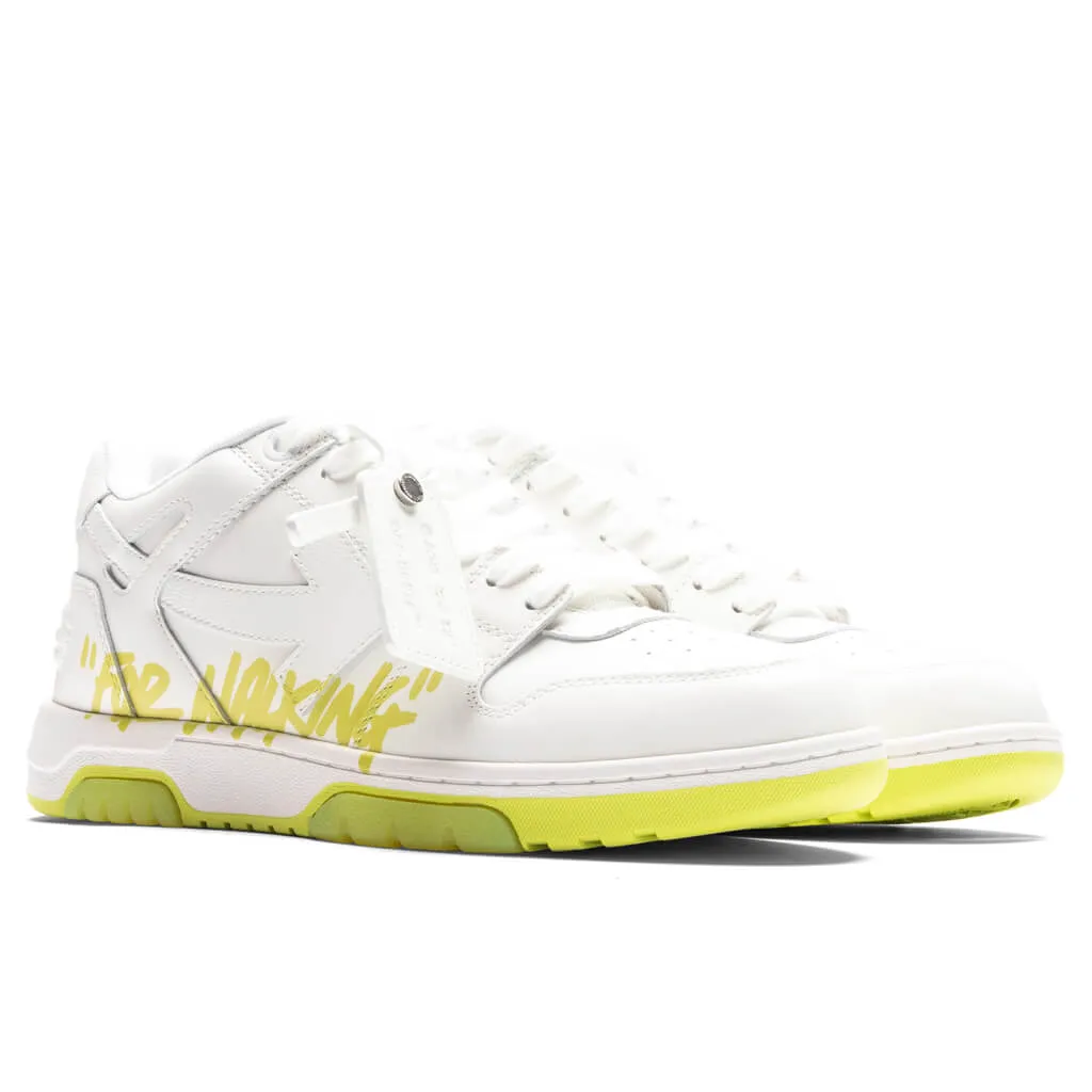 Out of Office 'For Walking' - White/Lime