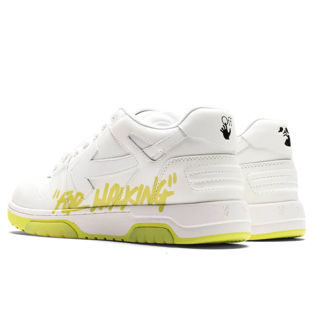 Out of Office 'For Walking' - White/Lime