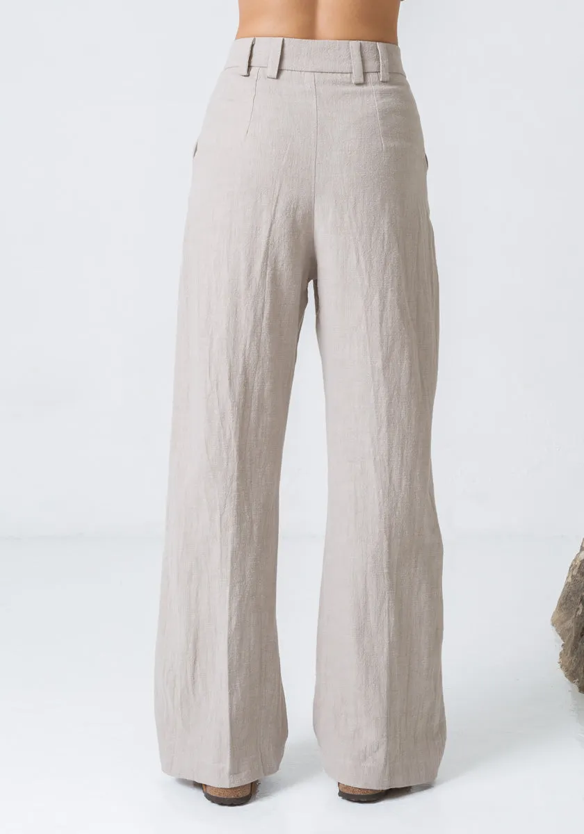 Pantalon SINTRA Lin Sand