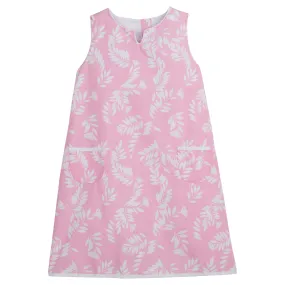 Pocket Shift Dress - Pink Havana